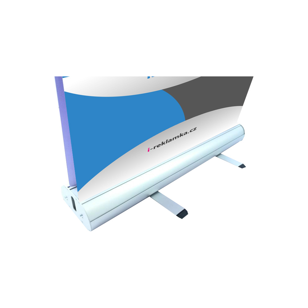 Oboustranný roll up Entry Twin R Banner s tiskem